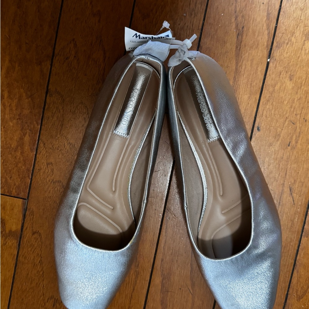 Marshalls Shimmering Silver Flats